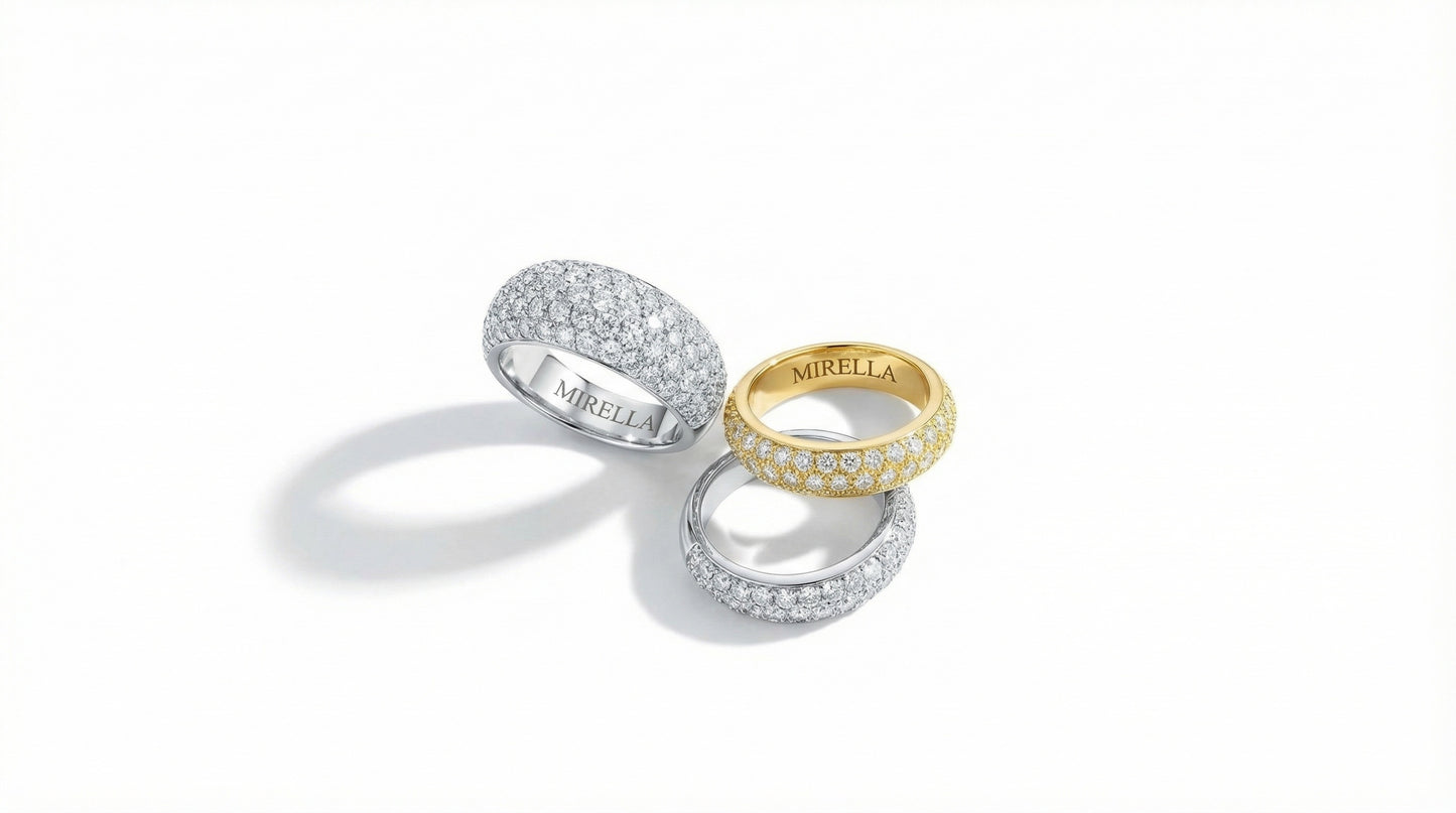 mirella house Small Signature Ring